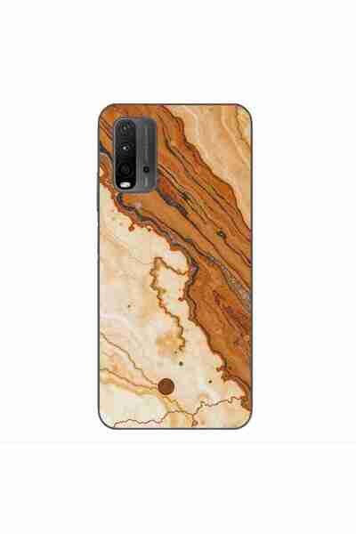 OEM Case compatible with Xiaomi Redmi 9T Silicon Gel Tpu Model Caramel Marble...