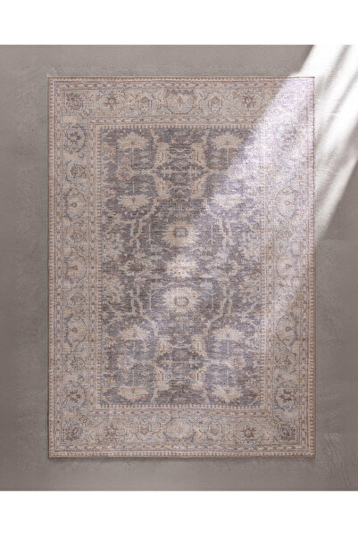 Madame Coco Vianney Halı - Bej/Füme - 160x230 cm