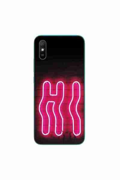 OEM Case compatible with Xiaomi Redmi 9A Silicone Gel Tpu Model Neon Hi