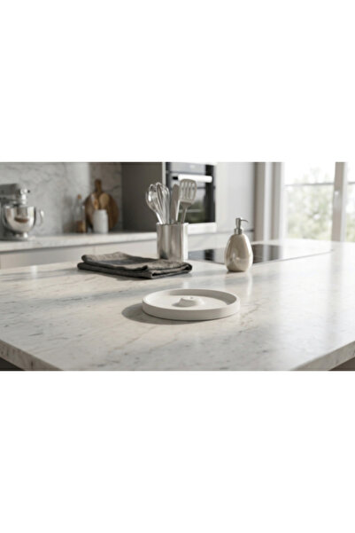 FONOON Small Round Base Made of Plaster