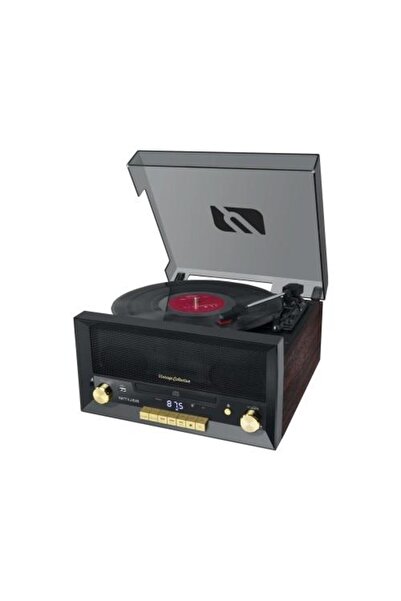 Muse MT-112W Pick-up Vintage cu Bluetooth, Radio FM, CD, MP3, USB, Negru