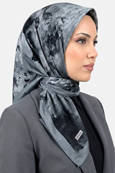hadiora Women's Gray Abstract Patterned Stitched Writing Pad