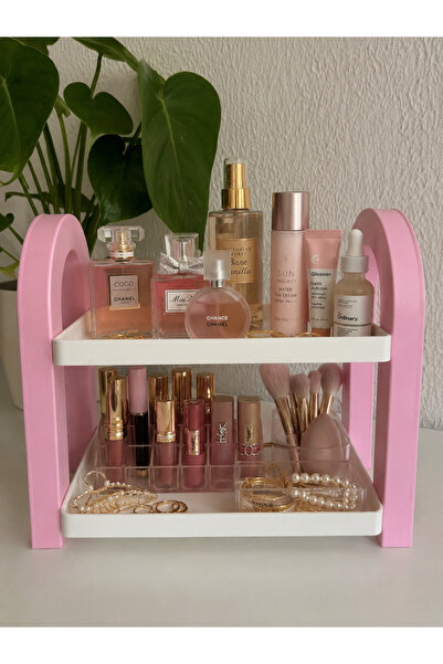 Lotus Dekoratif 2 Katlı Organizer