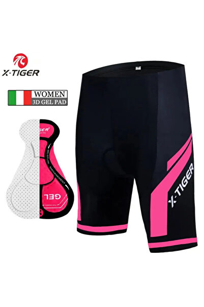 Choice4 M XW-DK-01303 X-TIGER شورتات ركوب الدراجات النسائية مبطنة بجل 5D مقاو...