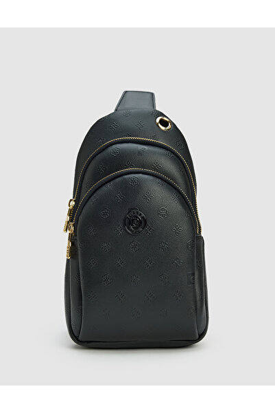 Pierre Cardin Μαύρη τσάντα χιαστί 50334469-VR046