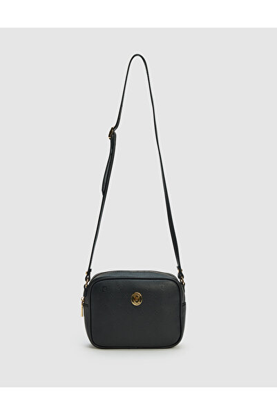 Pierre Cardin Μαύρη τσάντα χιαστί 50334293-VR046