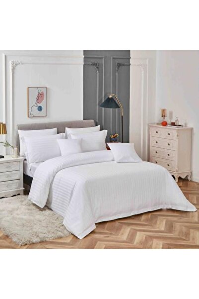 Alhabib bedding Hotel Bedspread Nadvaf Cotton Double White 250 Threads Number...
