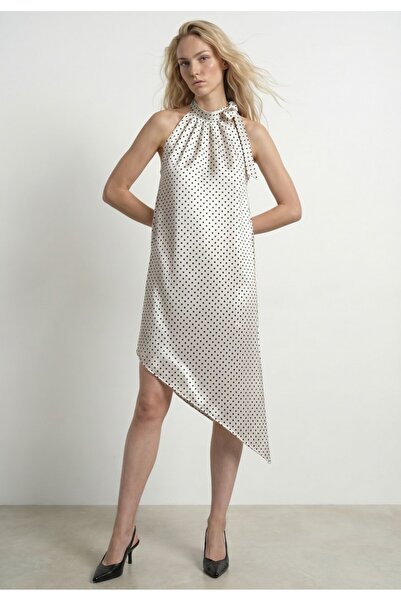 HYPEDROP Midi Dress 32000906 Hdnaoko Halterneck Dress