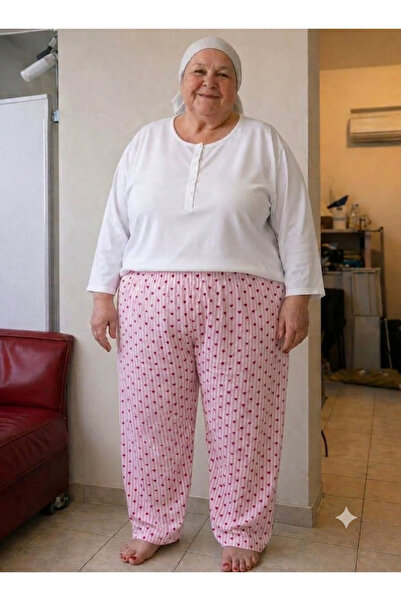 CNG MODA Büyük Beden Anne Yazlık Pijama Altı