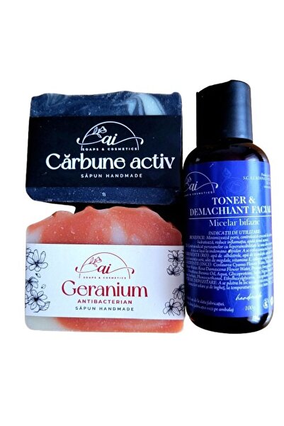 A.I soaps&cosmetics SET ACNEE CORPORALA SI FACIALA