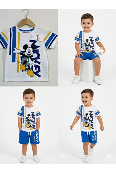 Veraura Lifestyle 2/5 Years Old Mouse Printed Shorts Children's Set