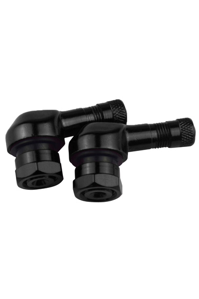 Choice Black 1 Pair Universal Motorcycle Wheel Tire Valves Stem Cap Air Tire ...