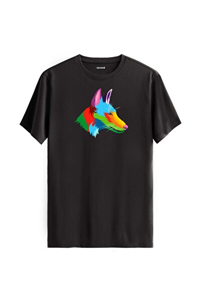 Colermi Wolf Design T-Shirt