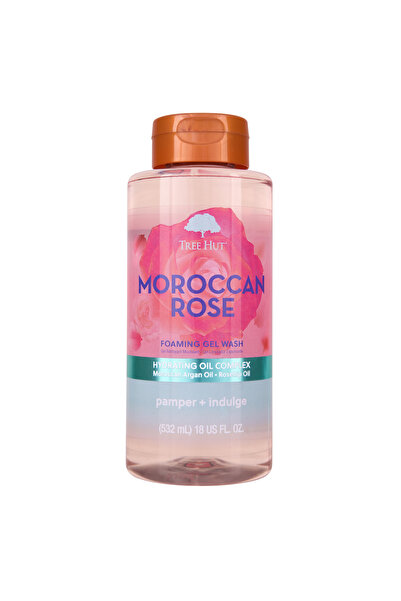 TreeHut Moroccan Rose Foaming Gel Wash