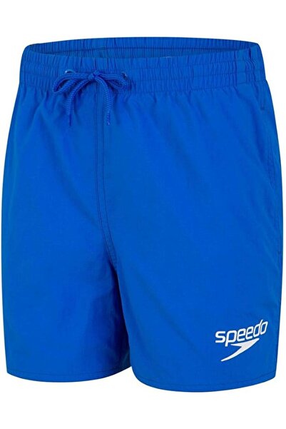 SPEEDO شورت سباحة رجالي أساسي بطول 16 بوصة، تصميم كلاسيكي، خصر برباط