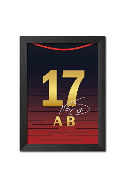 Signtouch Advertising Alayra AB de Villiers Poster Frame Bangalore Jersey Pri...