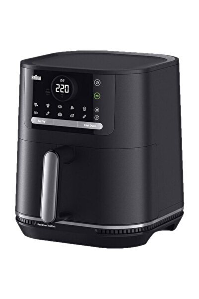 Braun HF5050 MultiFry 5 Friteuză cu aer cald, 5.7L, 2000W, 15 Programe, 80-20...