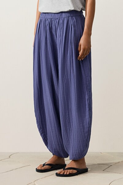 Oysho %100 pamuklu balloon pantolon