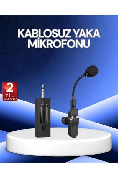 ARMÜZ 2.4 Ghz Low Latency Wireless Audio Recording Microphone