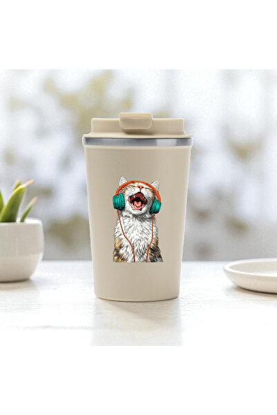 Cu Pisici Cana termos cafea-Meow Vibes