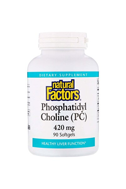 Natural Factors Phosphatidyl Choline, 420 mg, 90 Softgels