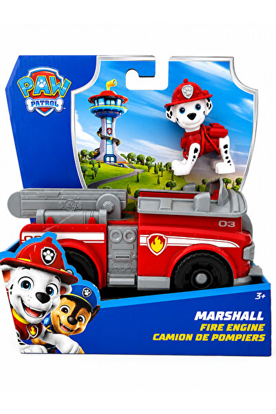 PAW PATROL Marshall İtfaiye Aracı ve Figür Seti