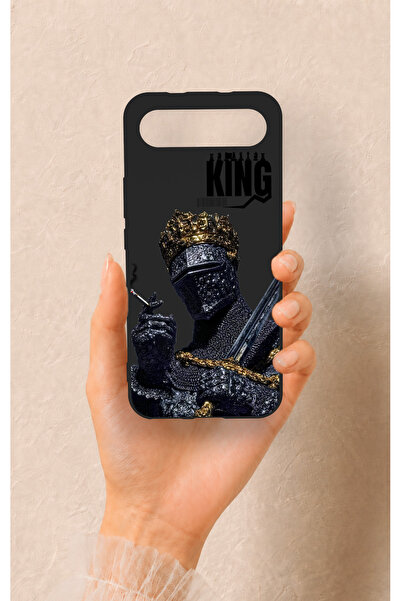 Vip Case Tcn Spark Slim Uyumlu King Desenli Silikon Kılıf