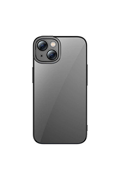 Baseus Husă cu sclipici pentru iPhone 14 Plus cu folie de protecție din sticl...