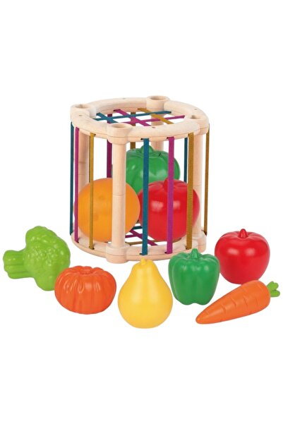 Avaleea Jucarie Sortator Forme Cu Fructe Si Legume Pentru Copii, Cub Interact...