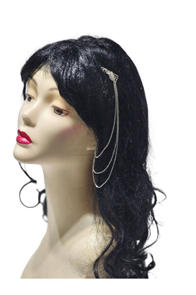NEGO ACCESORİES ACCESORIU DE PĂR CU FIGURĂ MODELLĂ, PIEPTENE ȘI CERCEI LEGĂTAȚI
