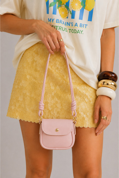 mèche atelier since 2024 Mini Aria Bag Powder Pink