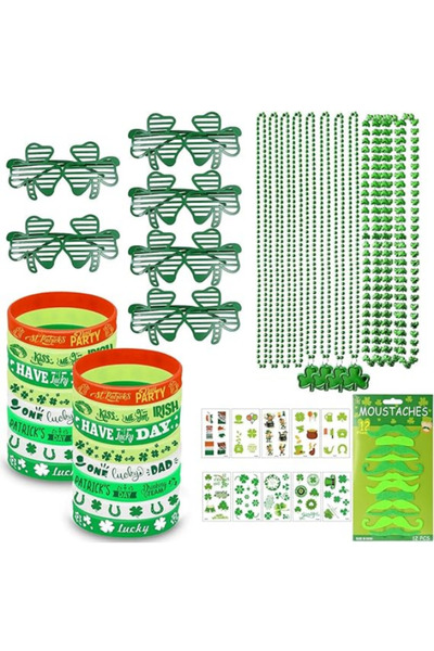 Sunshine smile Set Accesorii pentru Ziua Sfântului Patrick, 35 de piese, - YP7V