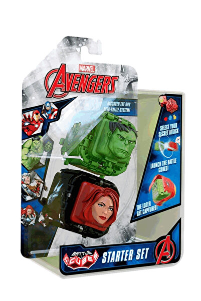 Marvel Set 2 figurine de lupta Battle Cubes Avengers, Hulk vs Black Widow