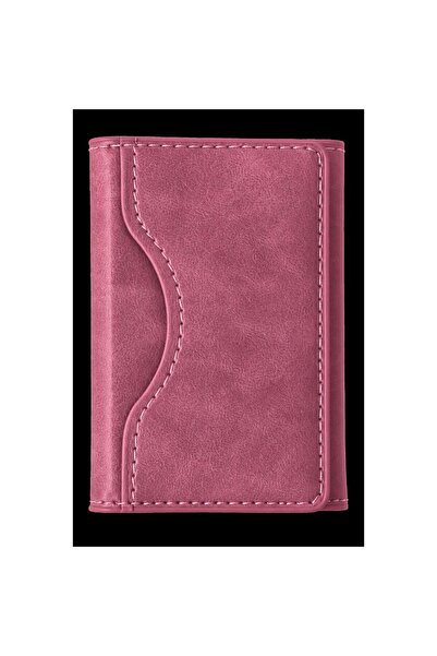 Mestore Joko Tema Magsafe Leather Card Holder - Pink