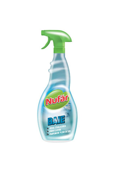 Nufar Spray de Curatare Suprafete cu Parfum de Flori de Soc - Baie, 500 ml
