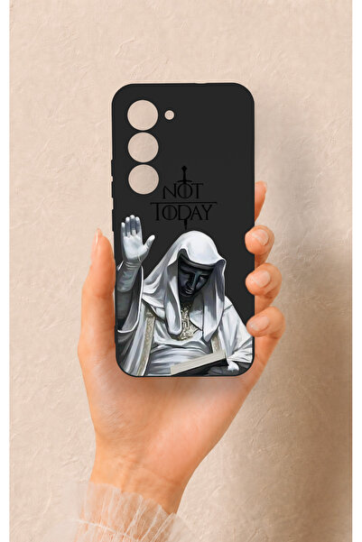 Vip Case Tecno Spark 40 Pro Uyumlu Not Today Desenli Silikon Kılıf