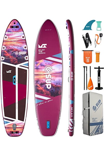 Generic E SUP 11'6"x35" Extra Wide Inflatable Paddle Board, Wide Inflatable S...