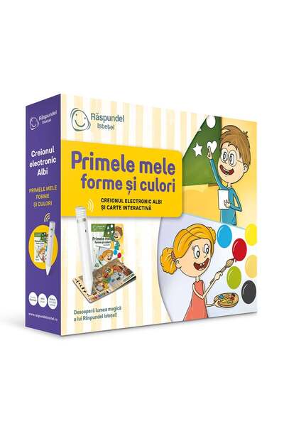 Raspundel Istetel Carte interactiva si creion, Raspundel Istetel, Primele mel...