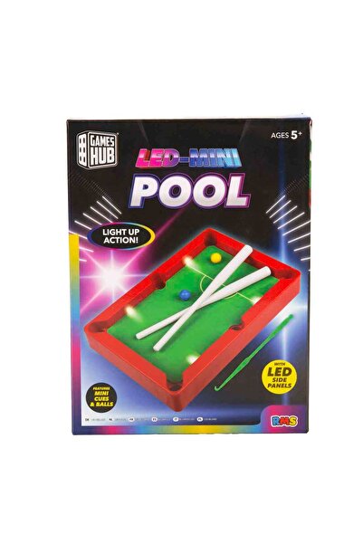 Games Hub Joc de masa cu lumini LED, Games Hub, Biliard