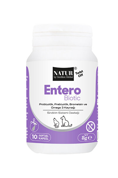 Natür Enterobiotic TwistOff Yeni Formül 10 Kapsül - Kedi ve Köpek Probiyotik ...