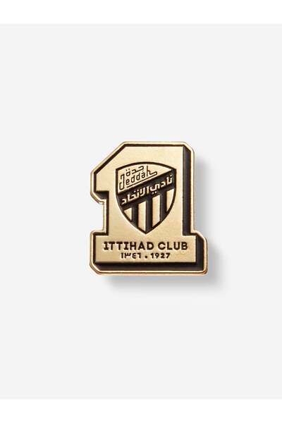 Ittihad دبوس شعار الاتحاد - ذهبي