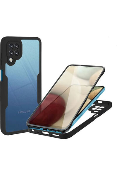 Techsuit ColorVerse 360 Πλήρης Κάλυψη Διαφανής για Galaxy A12