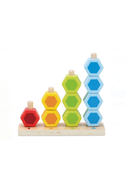 Calimera Toys Wooden Sorting Honeycombs Number Counting