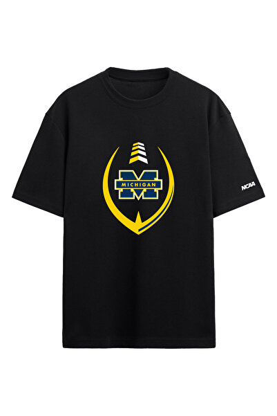 BA Sportswear تي شيرت مايتشيغان ولفيرنز NCAA للكرة الأمريكية الجامعية باللون ...