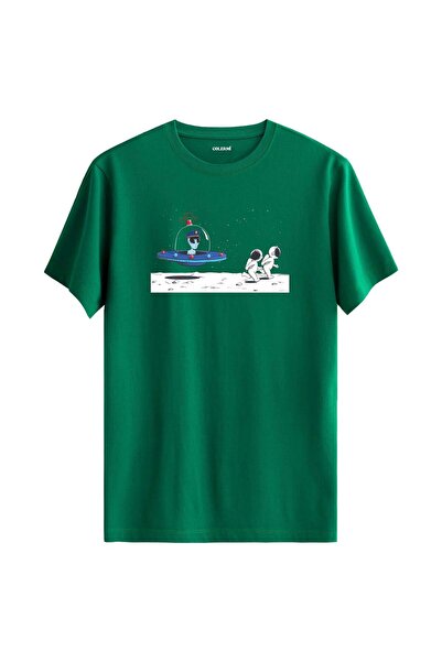 Colermi Astronaut and Ufo T-Shirt