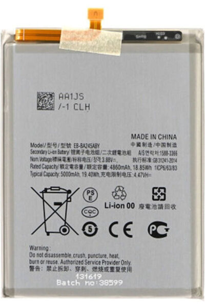 OEM Samsung Galaxy A24 Μπαταρία 5000mAh EB-BA245ABY 21790 Μαύρο