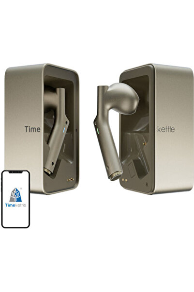 Timekettle W4 Ακουστικά Μετάφρασης Bluetooth Handsfree με Θήκη Φόρτισης Χρυσά
