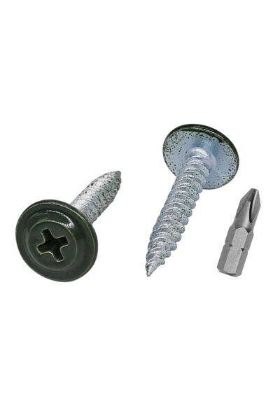 OEM Șuruburi pentru lemn autofiletante Set 200 buc. 4.2 x 25 mm Verzi