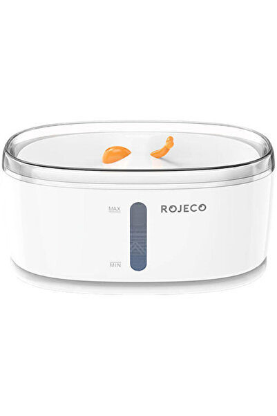 ROJECO RYSJ-13 Αυτόματη Πλαστική Ποτίστρα για Σκύλους & Γάτες με Βάση, 2x 2,5...