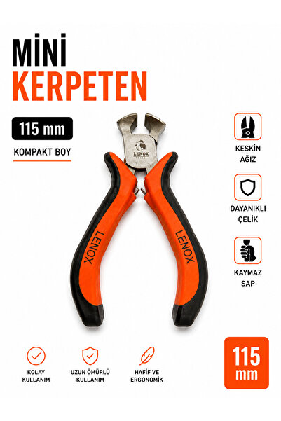 Lenox Mini Kerpeten 115mm Hassas Kesici Pense Tel Kesme Kerpeteni Elektronik ...